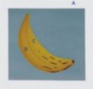 peinture de la banane terminée