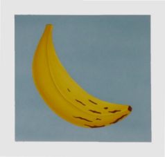peinture d'une banane