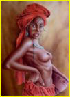 peinture femme africaine