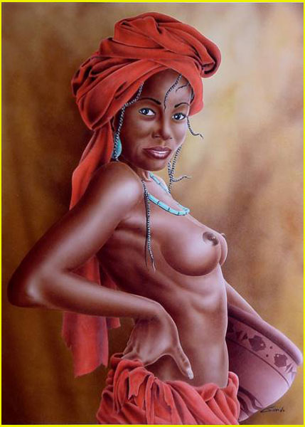 portrait de femme africaine