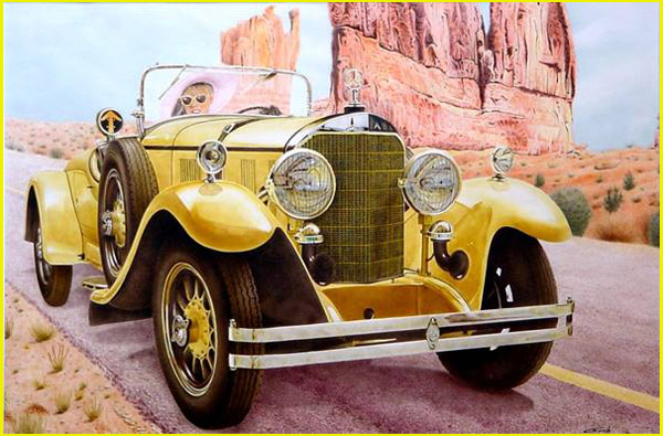 voiture mercedes model 1923