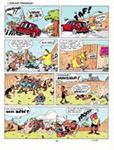 comic strip of black humour
